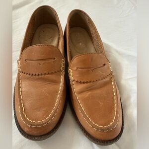 Sperry Tan Leather Loafers